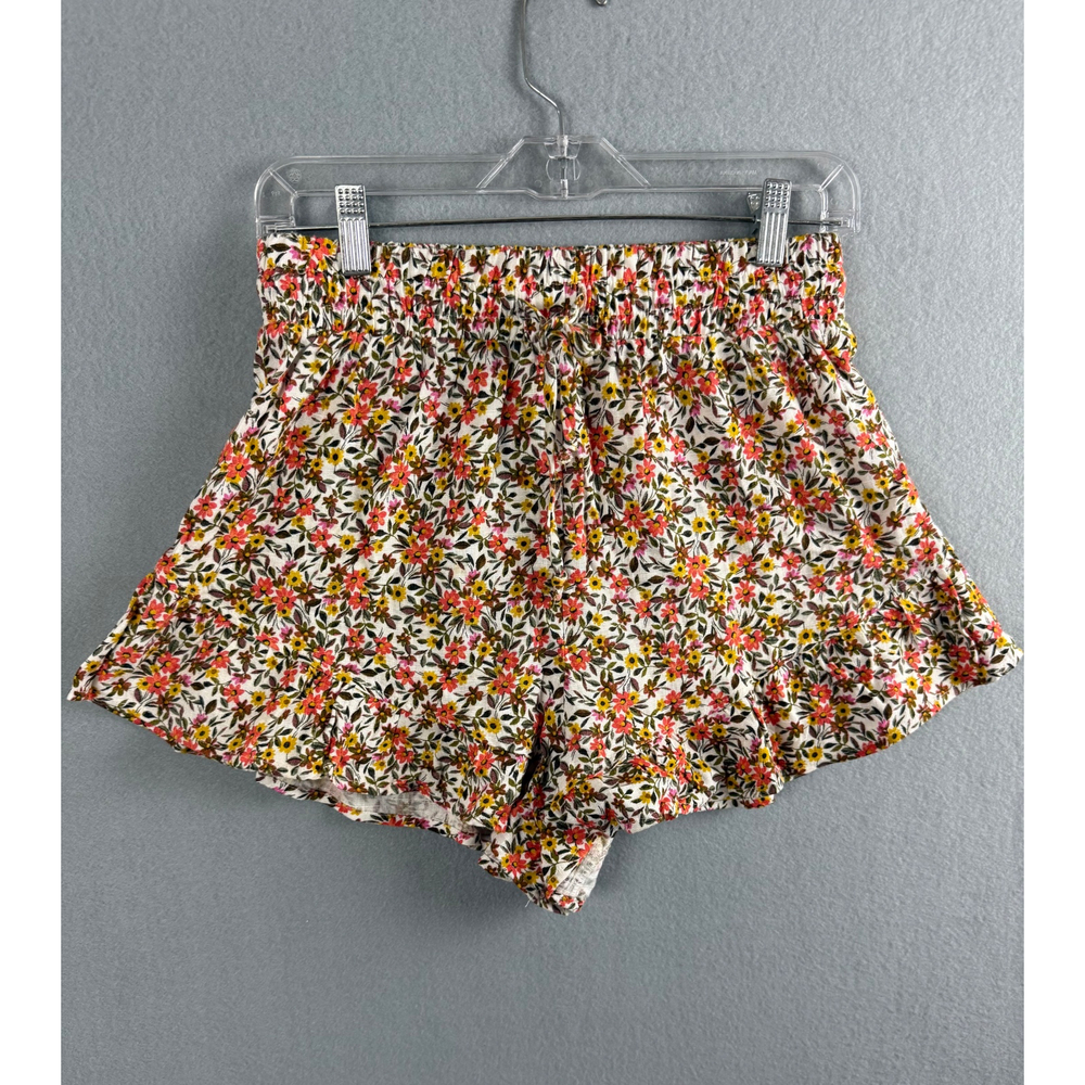 Wild Fable Shorts Women's Small Floral Print Shorts Drawstring Casual Beachwear‎